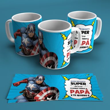 TAZA SUPERHEROES