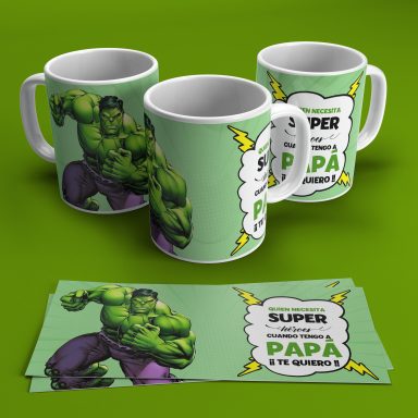 TAZA SUPERHEROES